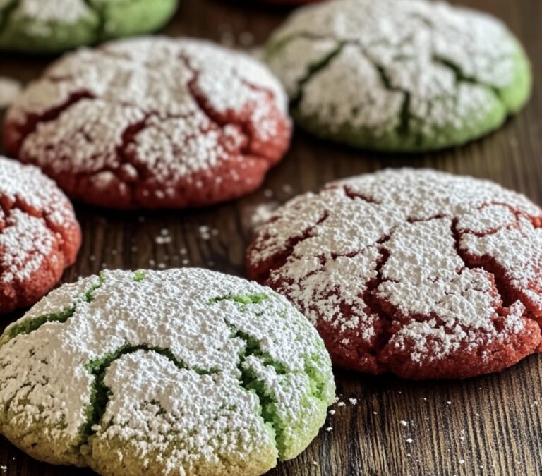 Cake Mix Crinkle Cookies Recipe