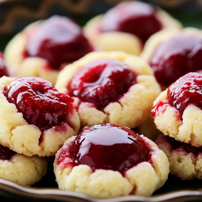 Raspberry Cheesecake Thumbprint Cookies Recipe