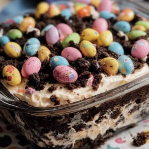 Heavenly Easter Dirt Cake Casserole Recipe