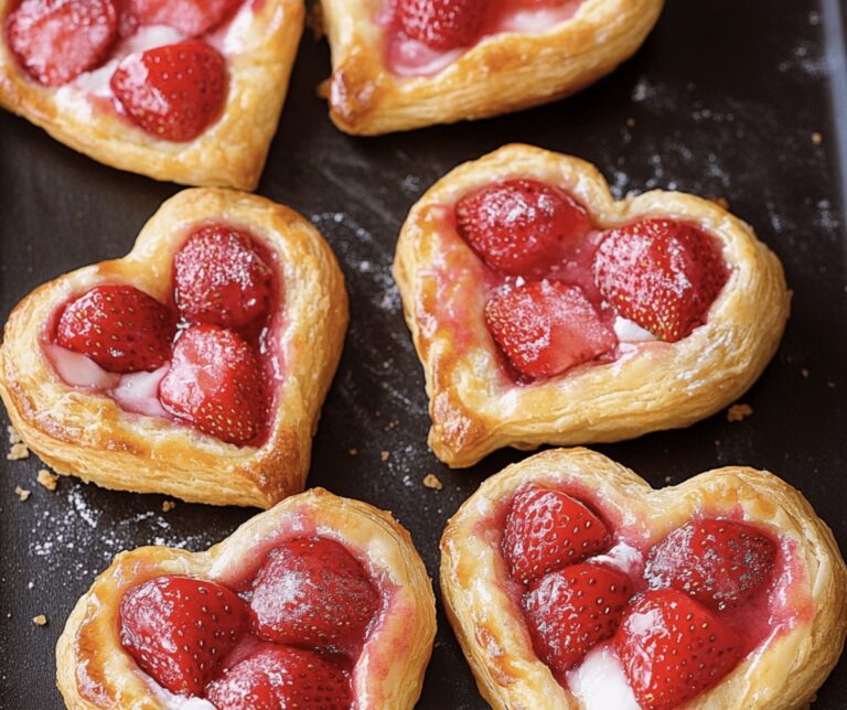 Heavenly Strawberry Cream Cheese Breakfast Pastries Recipe