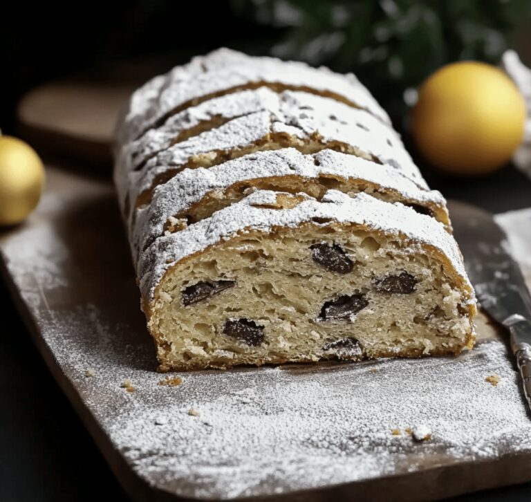Festive Dutch Christmas Stollen Recipe