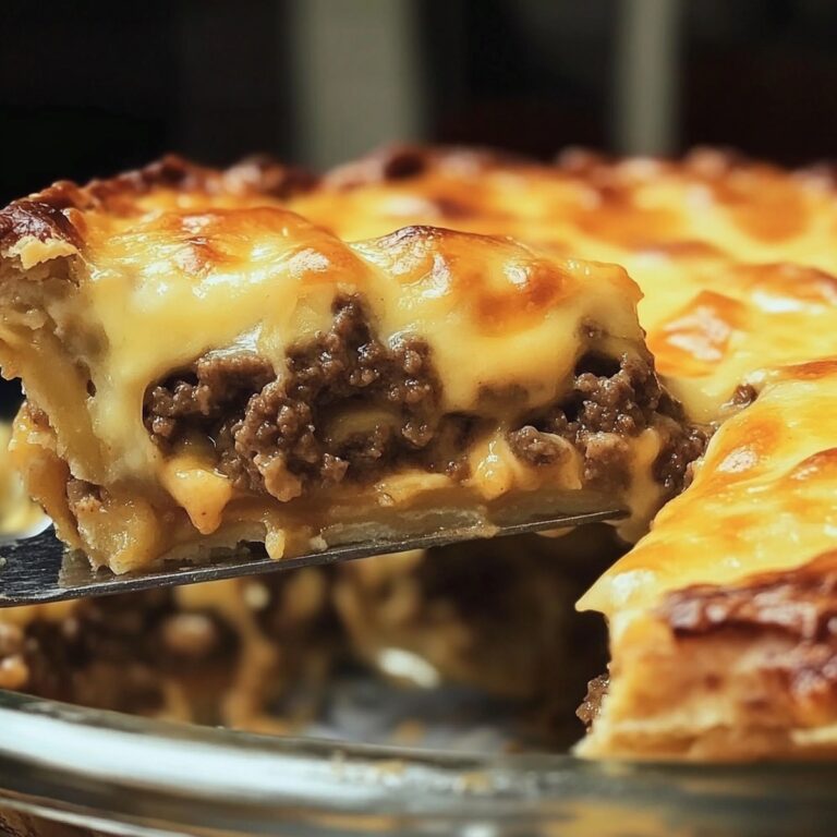 Hearty Pioneer Woman Cheeseburger Pie Recipe