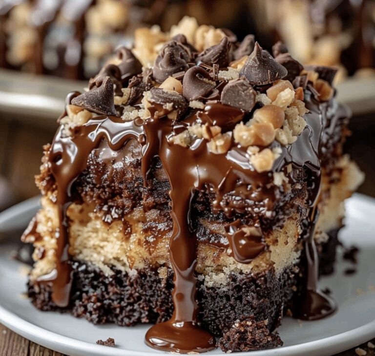 German Chocolate Poke Cake Recipe