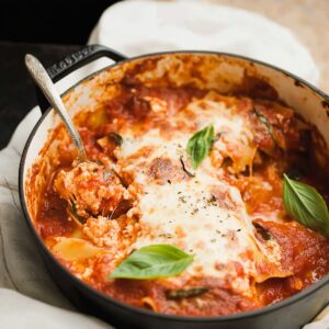 One Pot Lasagna Pasta Recipe