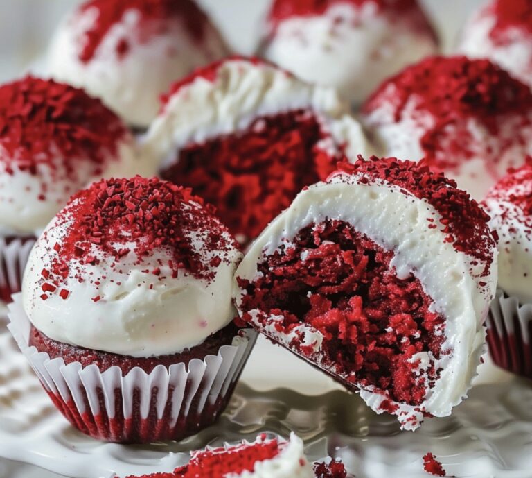 Red Velvet Cheesecake Bites Recipe