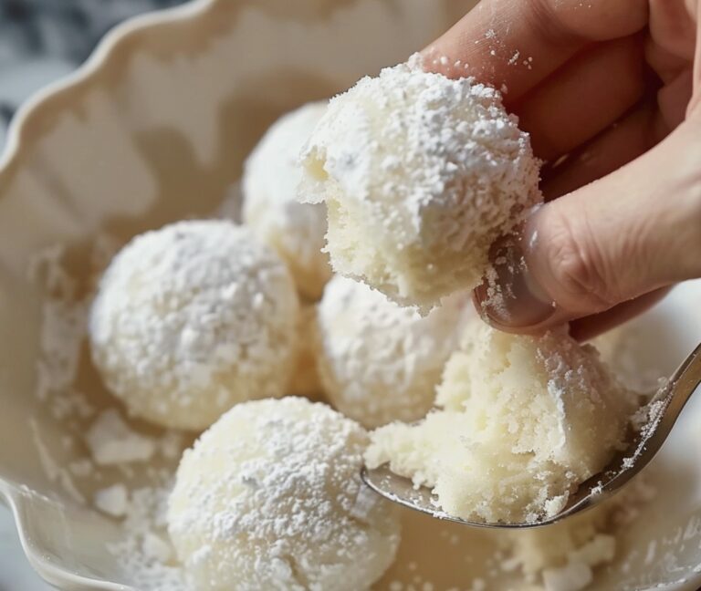 Sweetened Condensed Milk Snowball Cookies Recipe