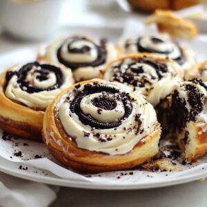 Gooey Oreo-Stuffed Cinnamon Rolls Recipe
