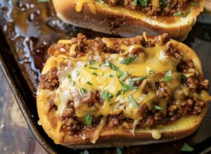 Savory Texas Toast Sloppy Joes Recipe