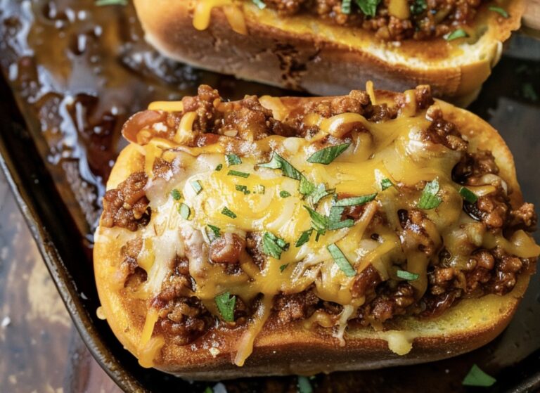 Savory Texas Toast Sloppy Joes Recipe