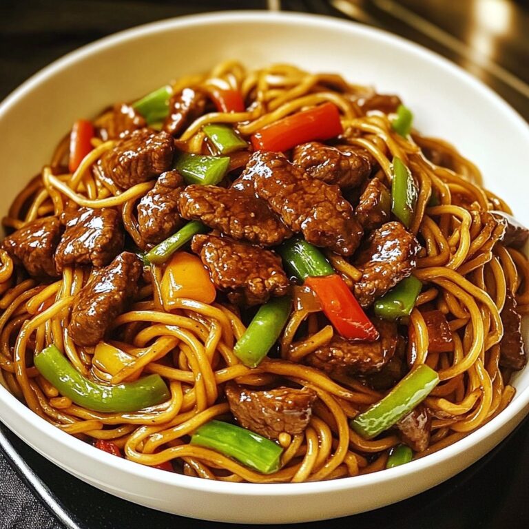 Beef Stir Fry With Noodles And Sticky Sauce Recipe