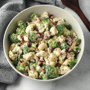 Broccoli Cauliflower Salad Recipe