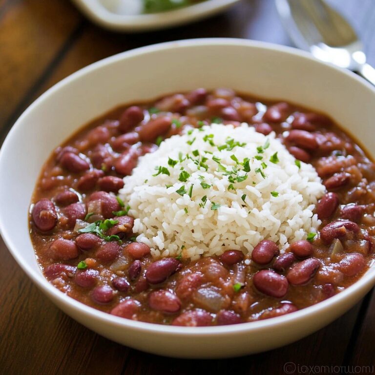 Hearty Red Beans And Rice Recipe
