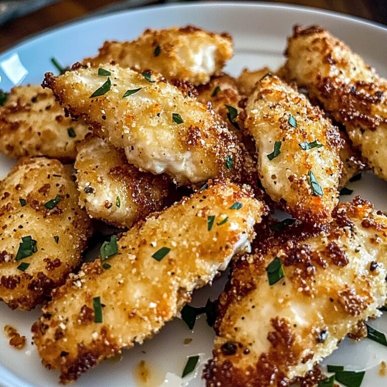Parmesan Crusted Air Fryer Chicken Tenders Recipe