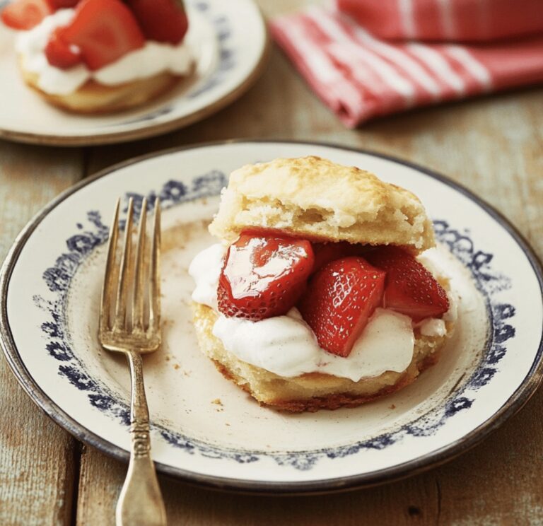 Luscious Strawberry Shortcakes Recipe