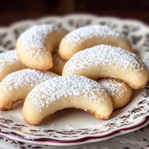 Almond Crescent Cookies Recipe