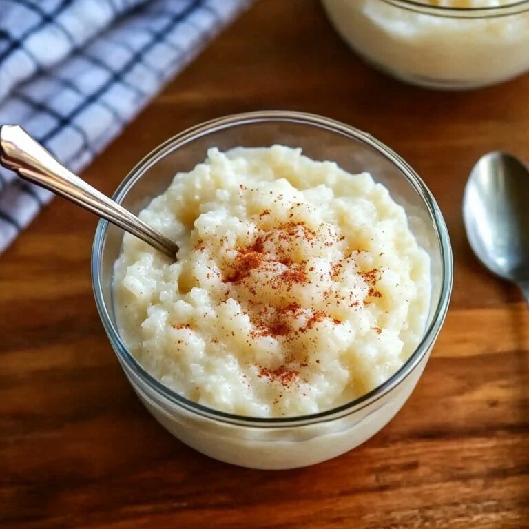 Silky Rice Pudding Recipe