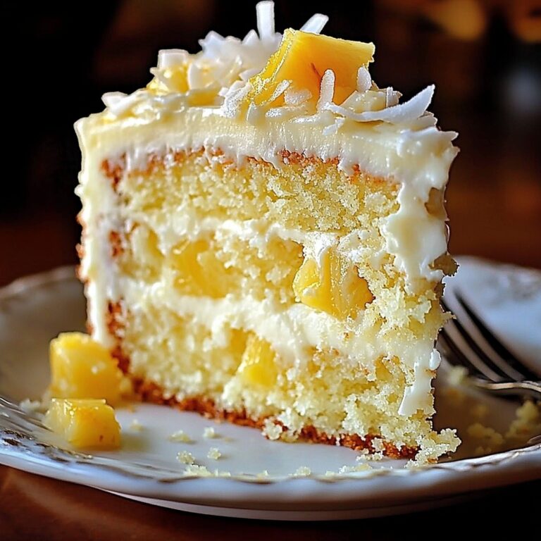 Hawaiian Pineapple Coconut Dream Cake Recipe