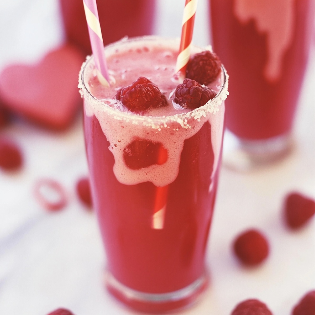 Vibrant Valentine Party Punch Recipe