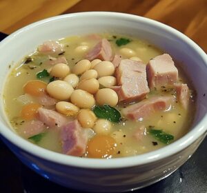 Hearty Ham And White Bean Soup Recipe