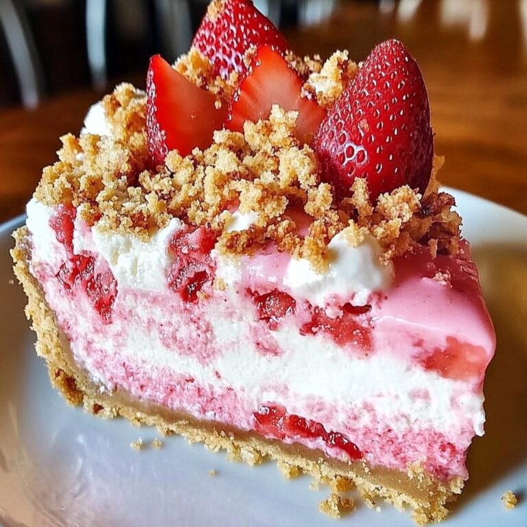 Divine Strawberry Crunch Cheesecake Recipe