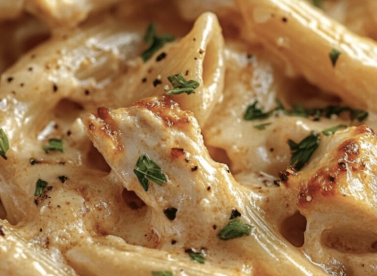 Creamy Crack Chicken Penne Recipe