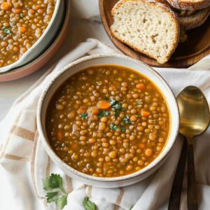 Hearty Slow Cooker Lentil Soup Recipe