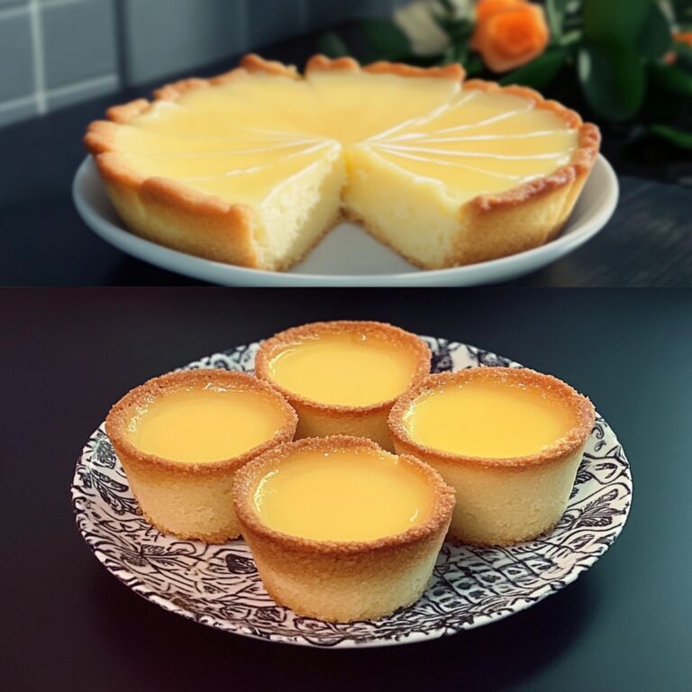 Lemon Custard Cake Recipe