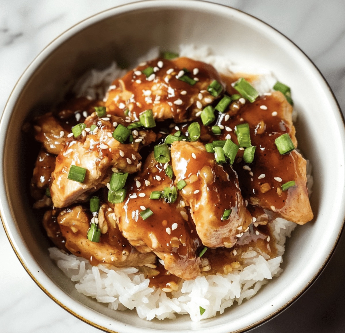 Tender Honey Garlic Slow Cooker Chicken Thighs Recipe