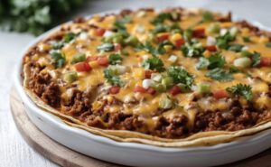 Taco Casserole With Tortillas Recipe