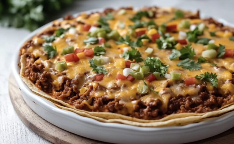 Taco Casserole With Tortillas Recipe