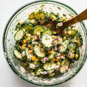 Crisp Mexican Cucumber Salad Recipe