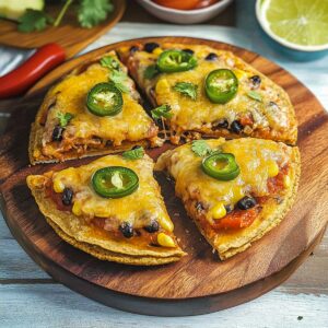 Crispy Mexican Pizza Recipe