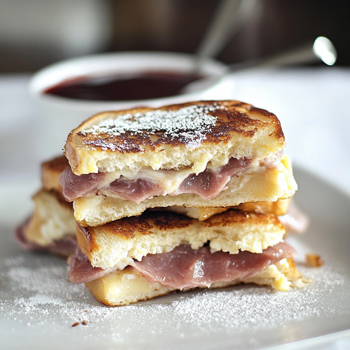 Monte Cristo Style Breakfast Sliders Recipe