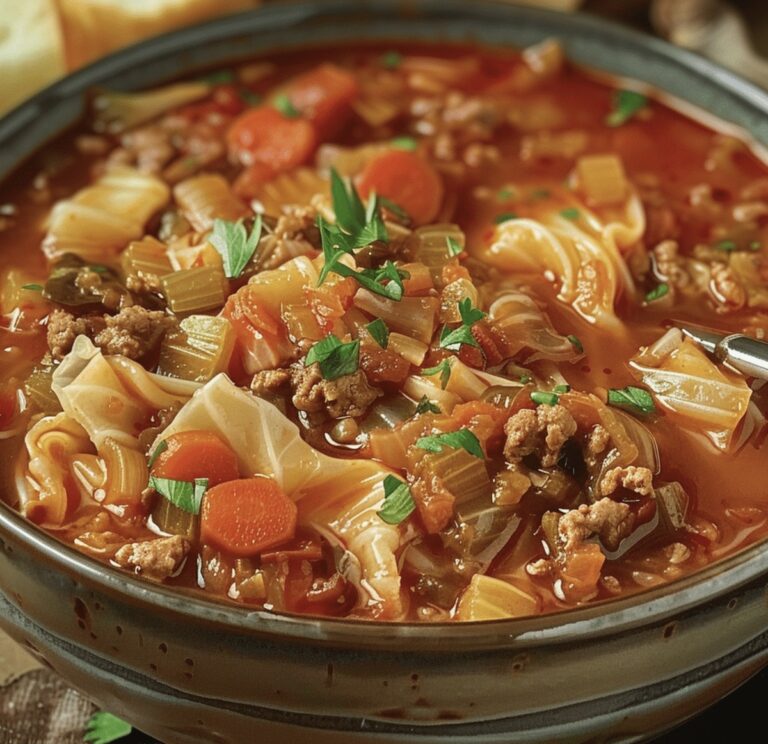 Hearty Cabbage Roll Soup Recipe