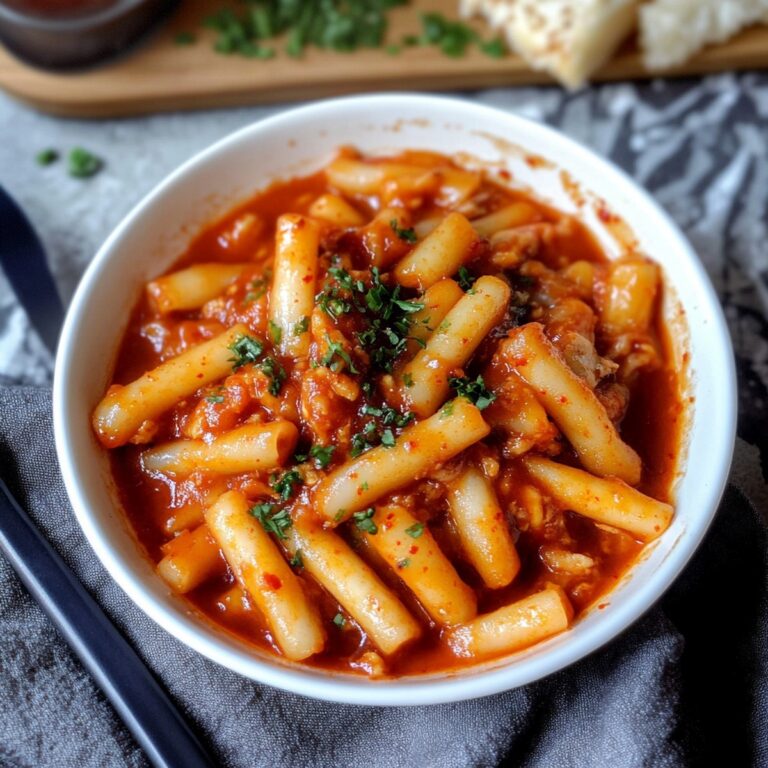 Mouthwatering Tteokbokki Recipe