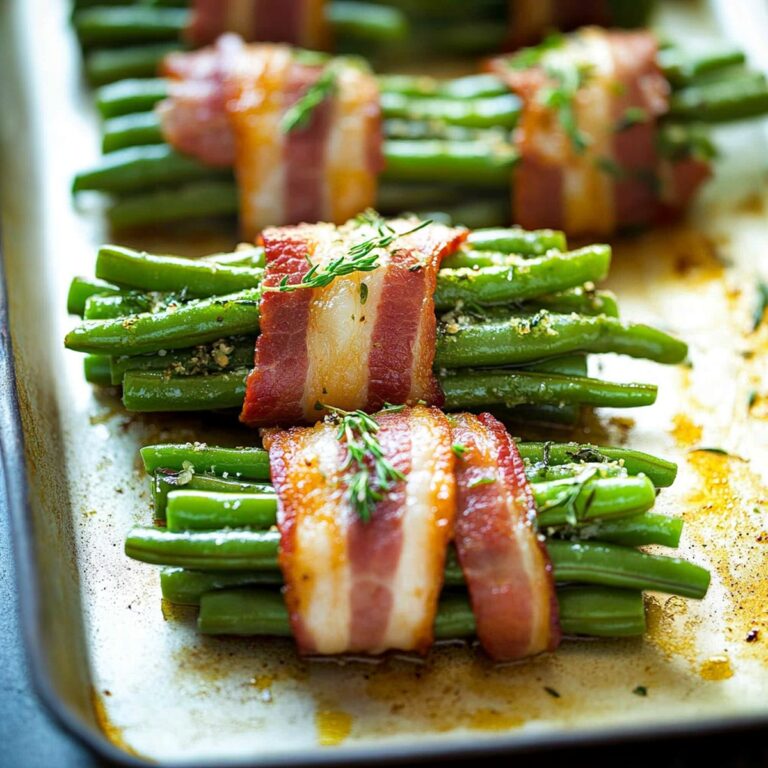 Bacon Green Bean Bundles Recipe