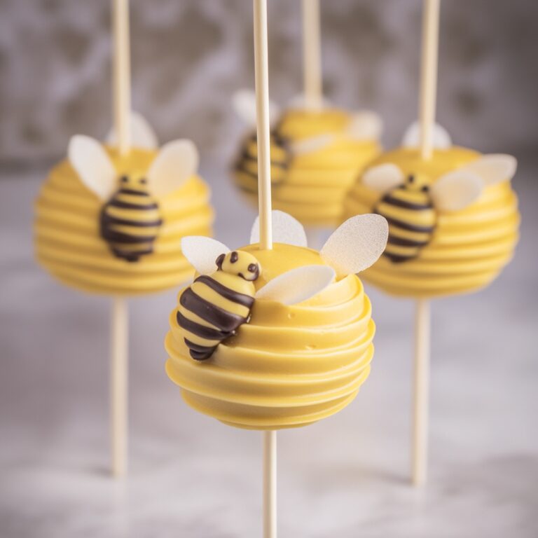 Sweet Bee Cake Pops Recipe