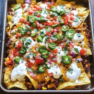 Sheet Pan Nachos Recipe