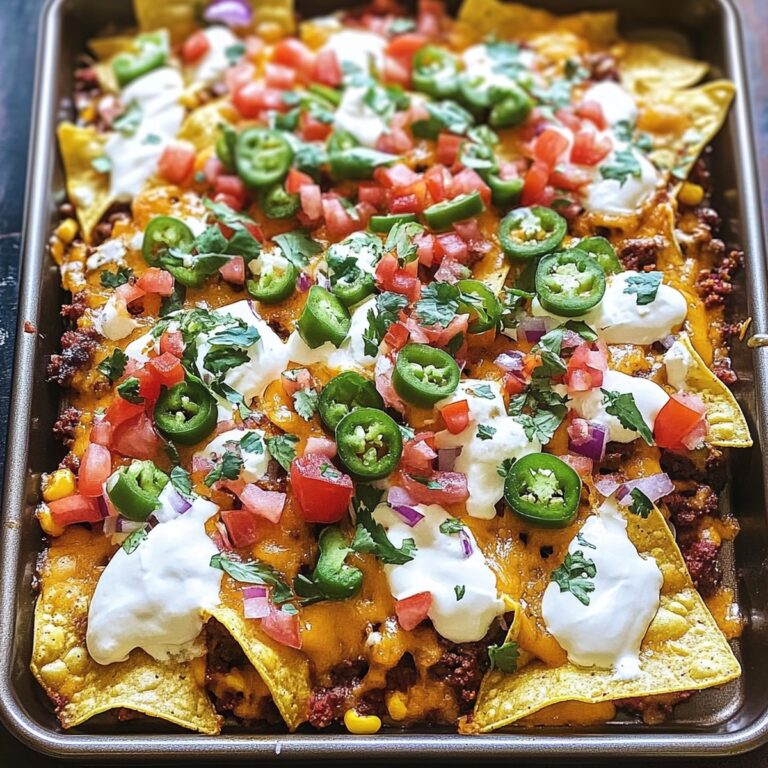 Sheet Pan Nachos Recipe