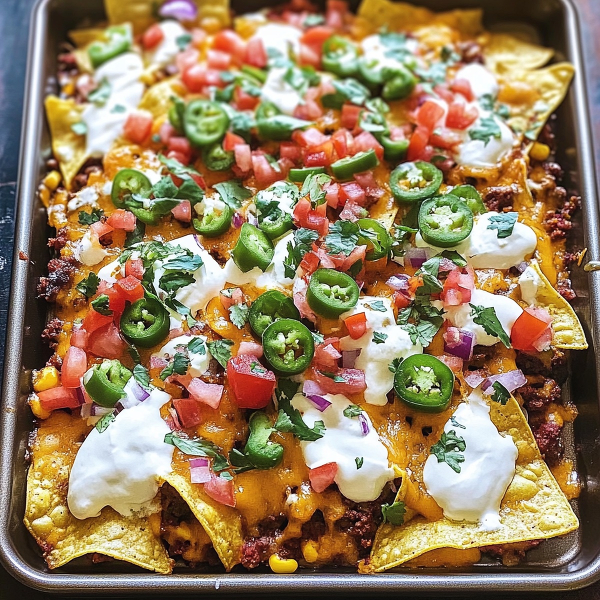 Sheet Pan Nachos Recipe