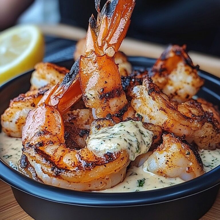 Spicy Garlic Parmesan Grilled Shrimp With Lemon-Herb Aioli Recipe