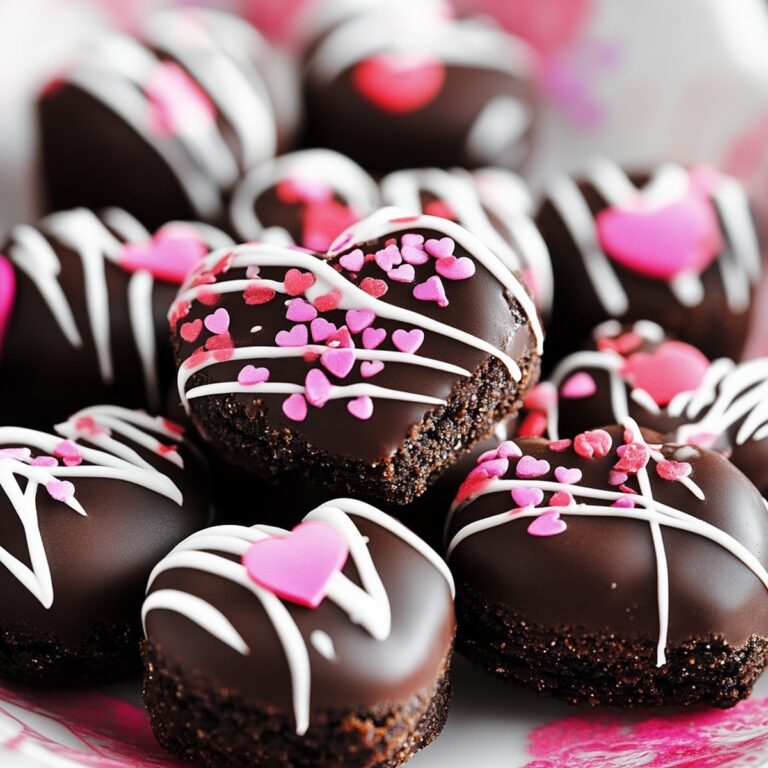 Romantic Heart Oreo Balls Recipe