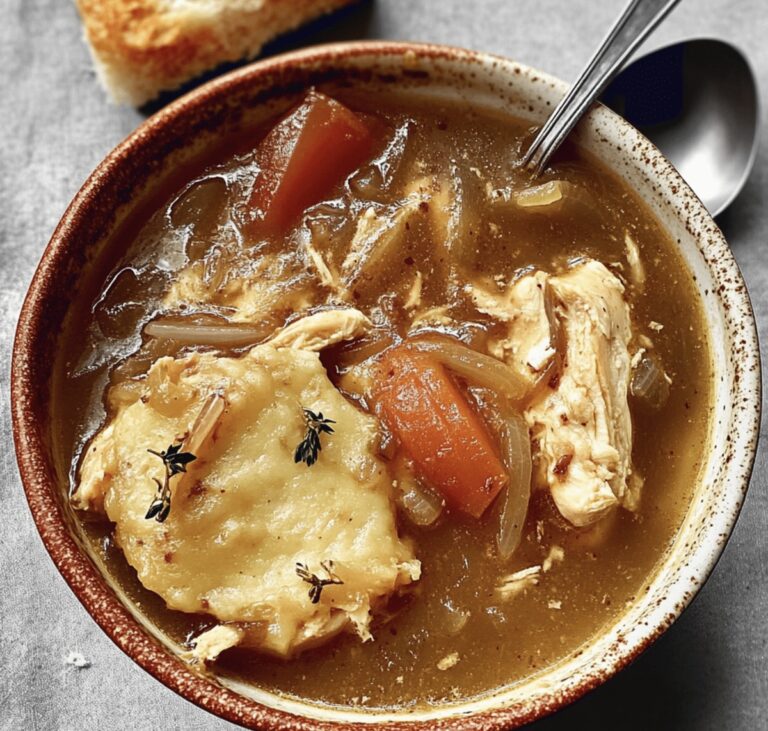 Hearty French Onion Chicken Soup Recipe