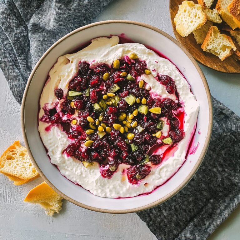 Cranberry Whipped Feta Dip Recipe