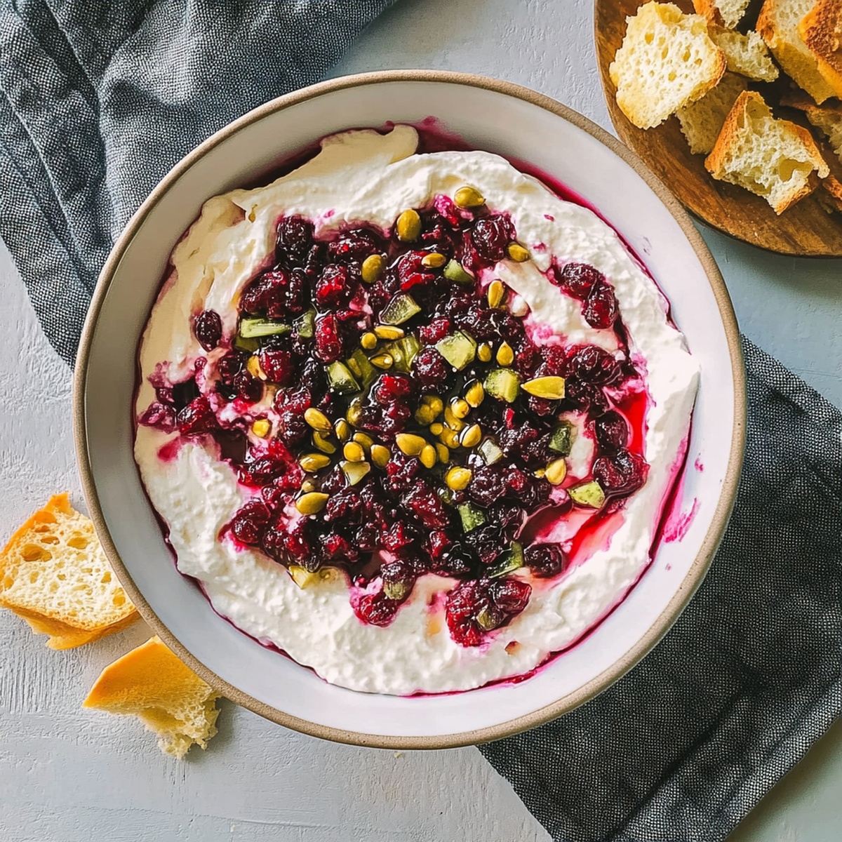 Cranberry Whipped Feta Dip Recipe