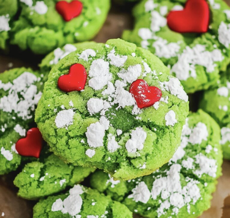 Festive Grinch Cookies Recipe