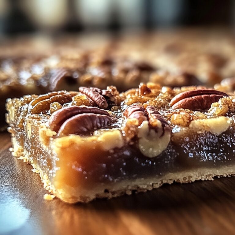 Lazy Girl Pecan Pie Bars Recipe