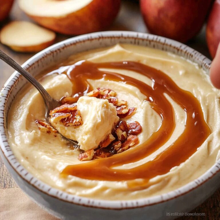 Velvety Caramel Cream Cheese Dip Recipe