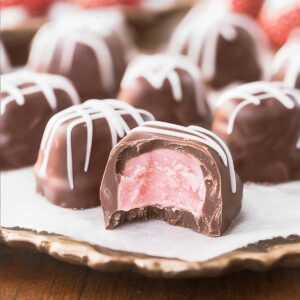 Heavenly Strawberry Cream Chocolates Recipe