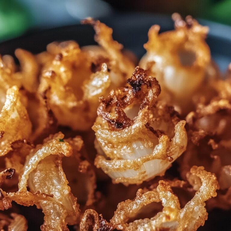 Golden Mini Blooming Onions In Air Fryer Recipe